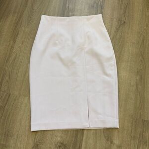 White House Black Market Light Lilac Pencil Skirt Size 6 Professional Business
